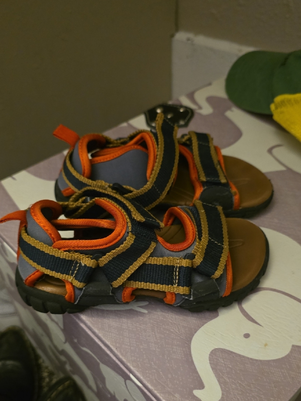 Gap Sandal Boys/girls Orange Navy